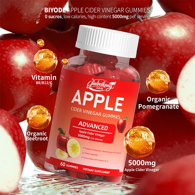 OEM Apple Cider Vinegar Gummies Supplement Facts