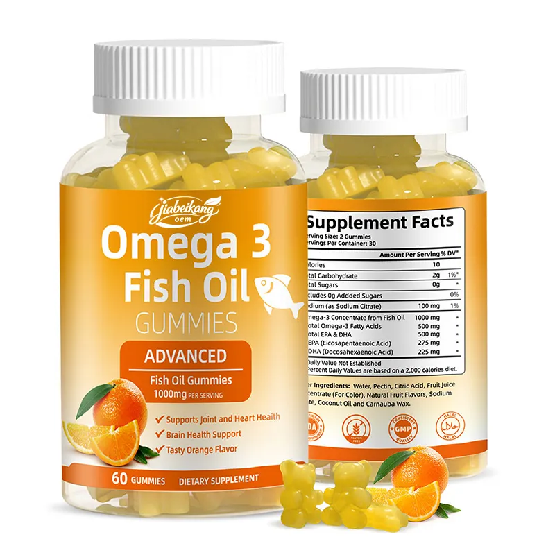 OEM Omega 3 Fish Oil Gummies