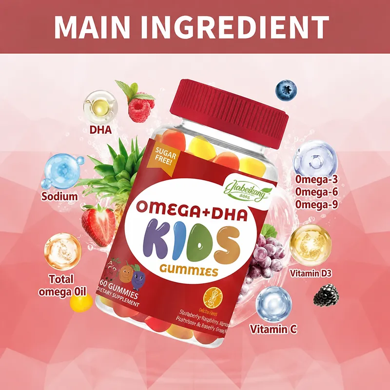 OEM Omega 3 Kids Gummies Benefits