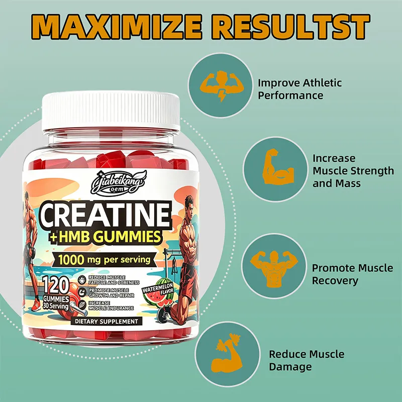 OEM Creatine HMB Gummies Supplier Benefits