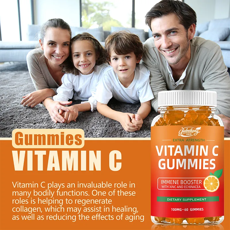 OEM Vitamin C Gummies Supplier Functions