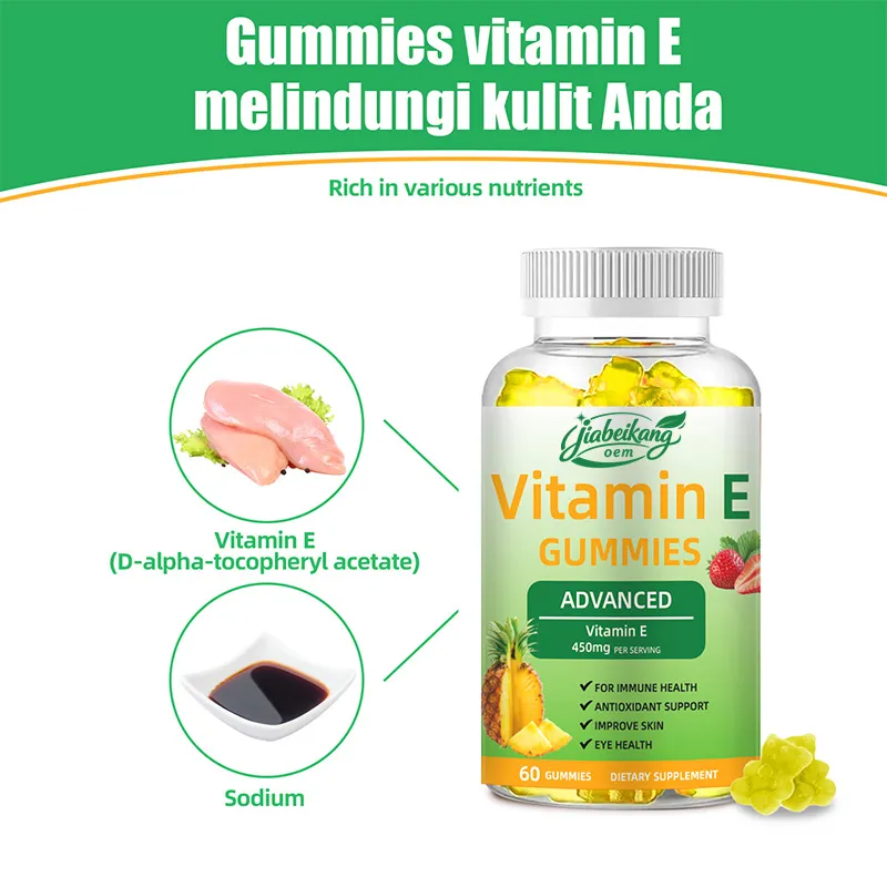 OEM Vitamin E Gummies Manufacturer