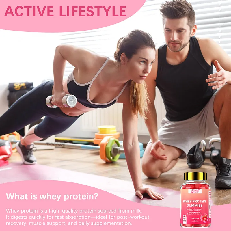 OEM Whey Protein Gummies Manufacturer Strength