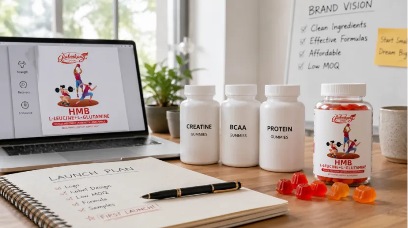 Low MOQ HMB Gummies Manufacturing: How Small Supplement Brands Can Start Fast