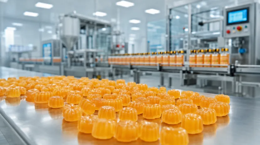 OEM gummy factory production line