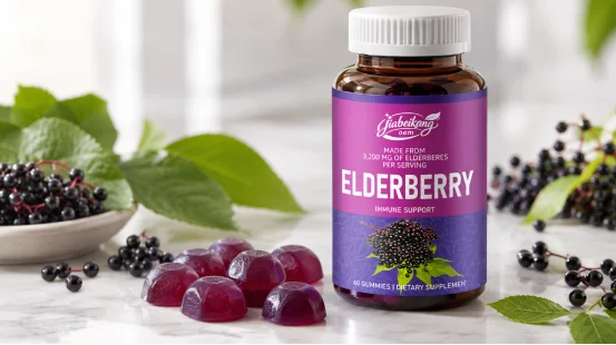Elderberry Flavor & Natural Color in Gummy Supplements Guide