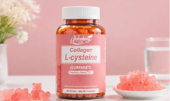 Collagen L-cysteine gummies bottle