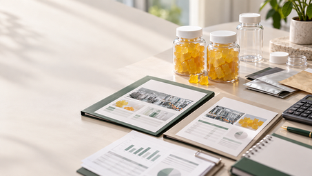 Gummy supplement supplier cost and ROI comparison